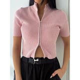 プレーティングハーフリブニット | EMODA | 詳細画像11 