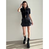 プレーティングハーフリブニット | EMODA | 詳細画像16 