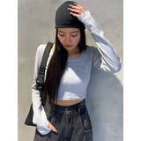 プレートクロップトップ | EMODA | 詳細画像18 