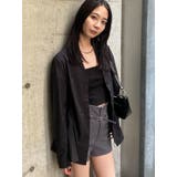 サイドオープンシェイプシャツ | EMODA | 詳細画像11 