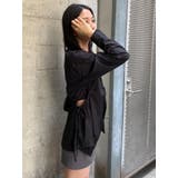 サイドオープンシェイプシャツ | EMODA | 詳細画像12 