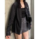 サイドオープンシェイプシャツ | EMODA | 詳細画像13 