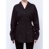 サイドオープンシェイプシャツ | EMODA | 詳細画像21 