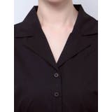 サイドオープンシェイプシャツ | EMODA | 詳細画像24 