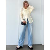 サイドオープンシェイプシャツ | EMODA | 詳細画像5 