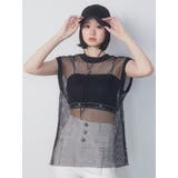 メッシュジャガードキャミソールセット | EMODA | 詳細画像4