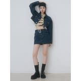 カットオフクロップドデニムジャケット | EMODA | 詳細画像21