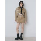 カットオフクロップドデニムジャケット | EMODA | 詳細画像29