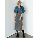 ロングスリットキャミソールワンピース | EMODA | 詳細画像16