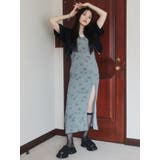 ロングスリットキャミソールワンピース | EMODA | 詳細画像6