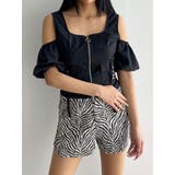 ラウンドハイウエストショートパンツ | EMODA | 詳細画像7