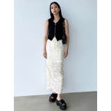 サイドドローストリングナイロンスカート | EMODA | 詳細画像13 