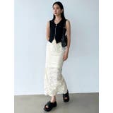 サイドドローストリングナイロンスカート | EMODA | 詳細画像14 