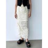 サイドドローストリングナイロンスカート | EMODA | 詳細画像2 