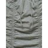 グレー | サイドドローストリングナイロンスカート | EMODA