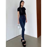 【ELDER】FIX ハイウエストデニム | EMODA | 詳細画像16 