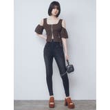 【ELDER】FIX ハイウエストデニム | EMODA | 詳細画像5 