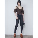 【ELDER】FIX ハイウエストデニム | EMODA | 詳細画像6 