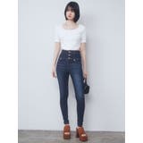 【ELDER】FIX ハイウエストデニム | EMODA | 詳細画像8 