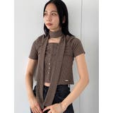 スリムタイボタントップ | EMODA | 詳細画像13