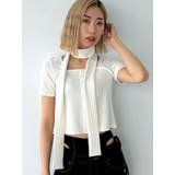 スリムタイボタントップ | EMODA | 詳細画像2