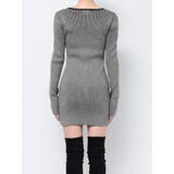 プレーティングリブジップワンピース | EMODA | 詳細画像23