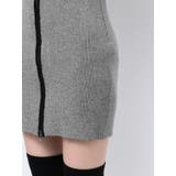 プレーティングリブジップワンピース | EMODA | 詳細画像26