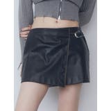 フェイクレザーラップショートパンツ[品番：MKSW0060177]｜EMODA