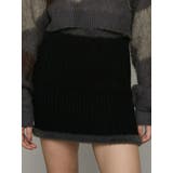 シャギーエッジミニマルスカート | EMODA | 詳細画像13 