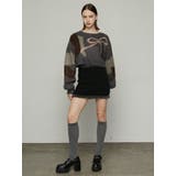 シャギーエッジミニマルスカート | EMODA | 詳細画像15 