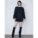 シャギーエッジミニマルスカート | EMODA | 詳細画像27 