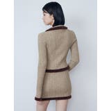 シャギーエッジミニマルスカート | EMODA | 詳細画像30 