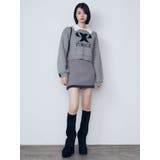 シャギーエッジミニマルスカート | EMODA | 詳細画像40 