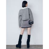 シャギーエッジミニマルスカート | EMODA | 詳細画像42 