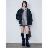 シャギーエッジミニマルスカート | EMODA | 詳細画像47 