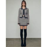 シャギーエッジミニマルスカート | EMODA | 詳細画像50 