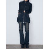 レイヤージャストウエストフレアージーンズ | EMODA | 詳細画像14