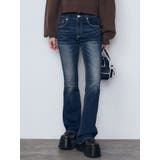 レイヤージャストウエストフレアージーンズ | EMODA | 詳細画像28