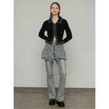 レイヤージャストウエストフレアージーンズ | EMODA | 詳細画像35