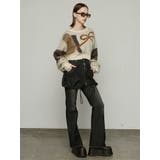 レイヤージャストウエストフレアージーンズ | EMODA | 詳細画像42