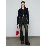 レイヤージャストウエストフレアージーンズ | EMODA | 詳細画像45