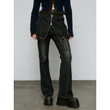 レイヤージャストウエストフレアージーンズ | EMODA | 詳細画像47