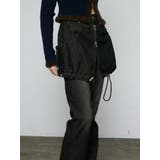 レイヤージャストウエストフレアージーンズ | EMODA | 詳細画像48