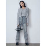 レイヤージャストウエストフレアージーンズ | EMODA | 詳細画像50