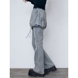 レイヤージャストウエストフレアージーンズ | EMODA | 詳細画像8