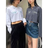 グラフィカルポロロングTシャツ | EMODA | 詳細画像19 