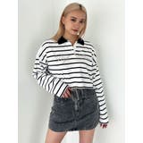 グラフィカルポロロングTシャツ | EMODA | 詳細画像38 