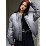 グレー | グラデーションダウンブルゾン | EMODA