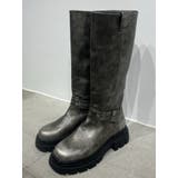 ヴィンテージライクロングブーツ | EMODA | 詳細画像15 