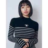 ハイネッククロップロゴニット | EMODA | 詳細画像27